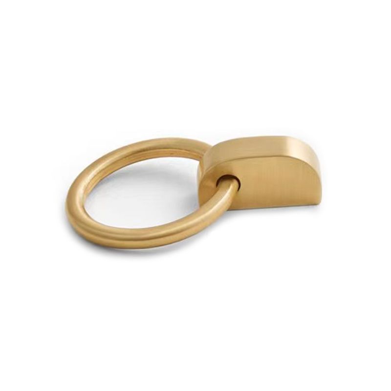 Single Hole Brass Round Handle