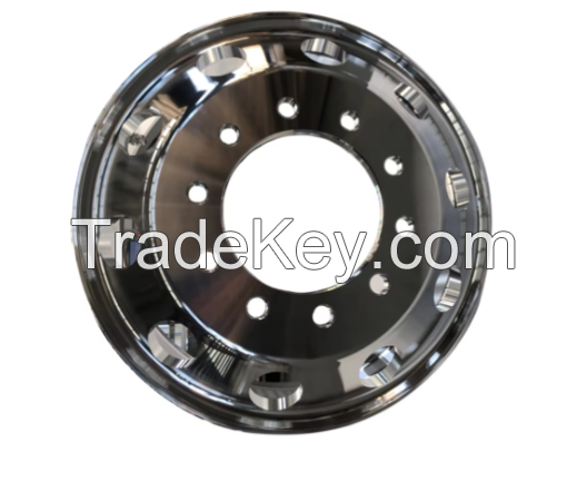 Good Price Trailer Al Wheels 10 Bolt Holes Alloy Rims 8.25x22.5 Aluminum