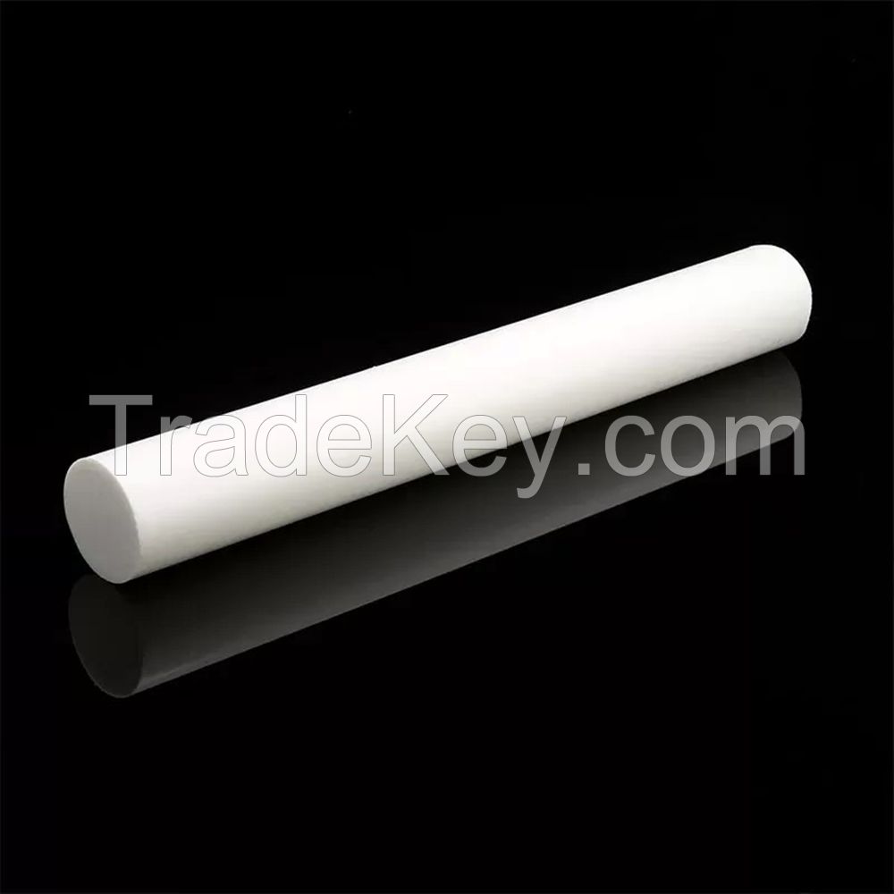 PTFE Teflon Round Rod Bar, 100% Virgin White Polytetrafluoroethene, 50mm Diameter X 1000mm Length