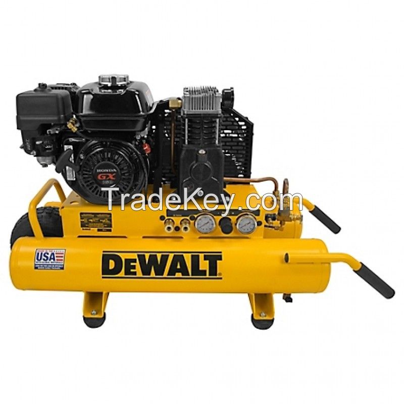 5.5 HP 8 gal. Single Stage Honda GX Wheelbarrow Air Compressor