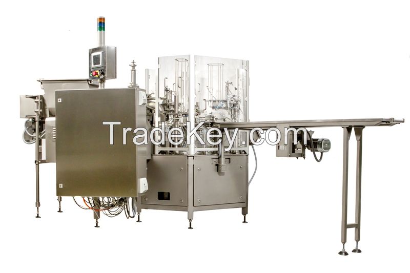 Margarine filling in tub machine ARIP