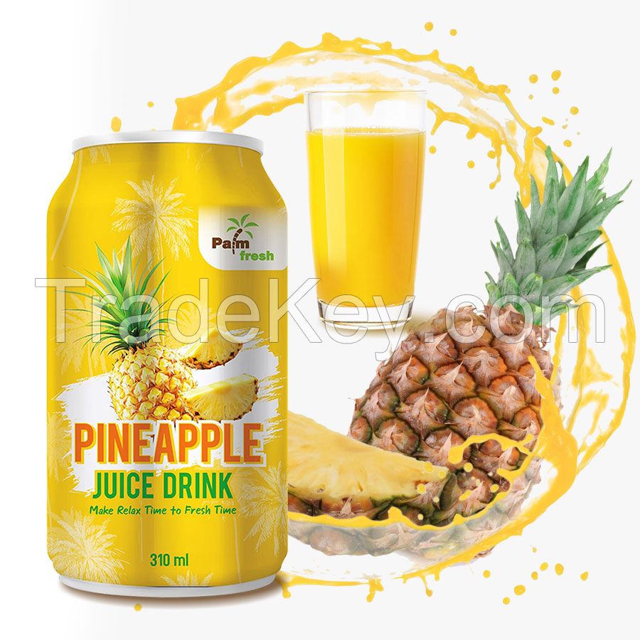 Canned Pineapple Juice 100% (Sugar Free)