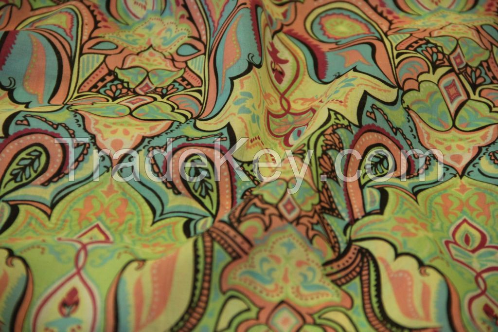 100% Viscose Fabric and Rayon Twill Fabric