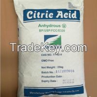 Citric Acid Anhydrous for Animal feed.