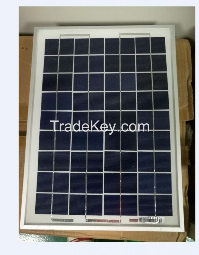 5W poly solar  panel with alumini frame with PV junction box