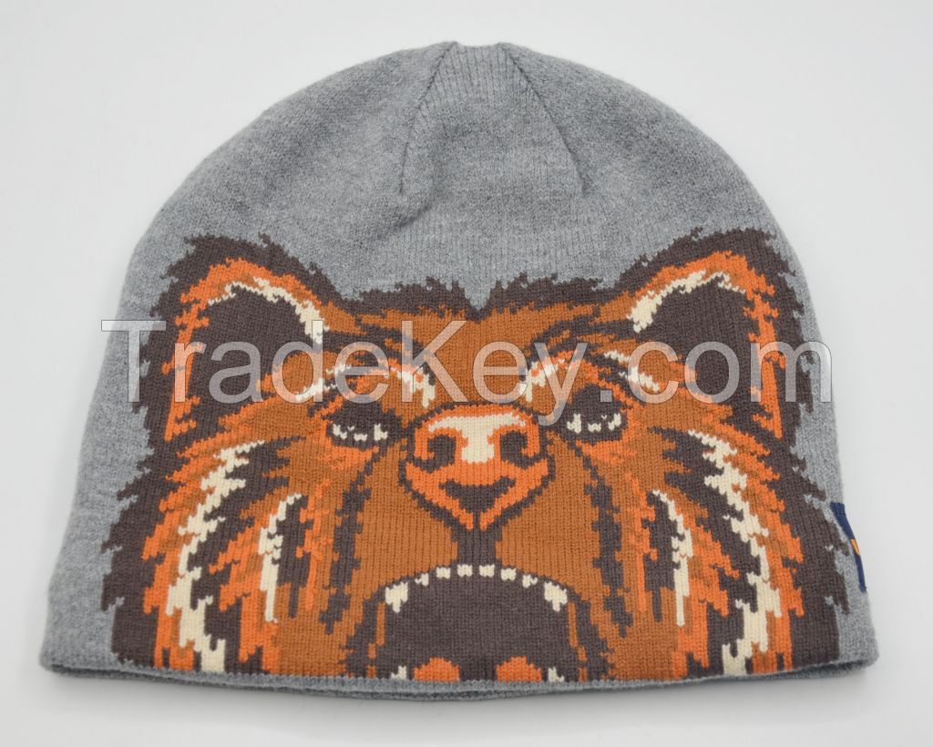 Knitted Winter Hats Warm Unisex BSCI RWS