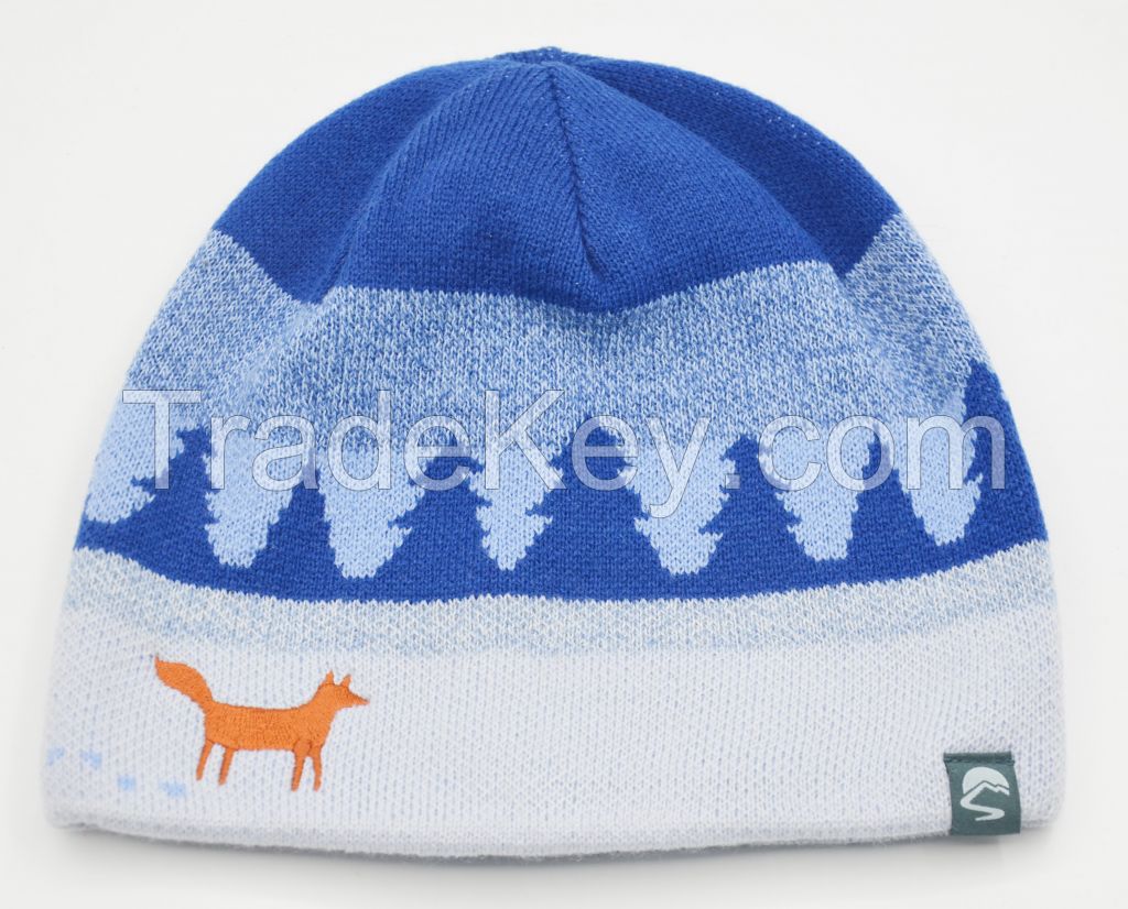 2025 Knitted Winter Hats Warm Unisex BSCI RWS