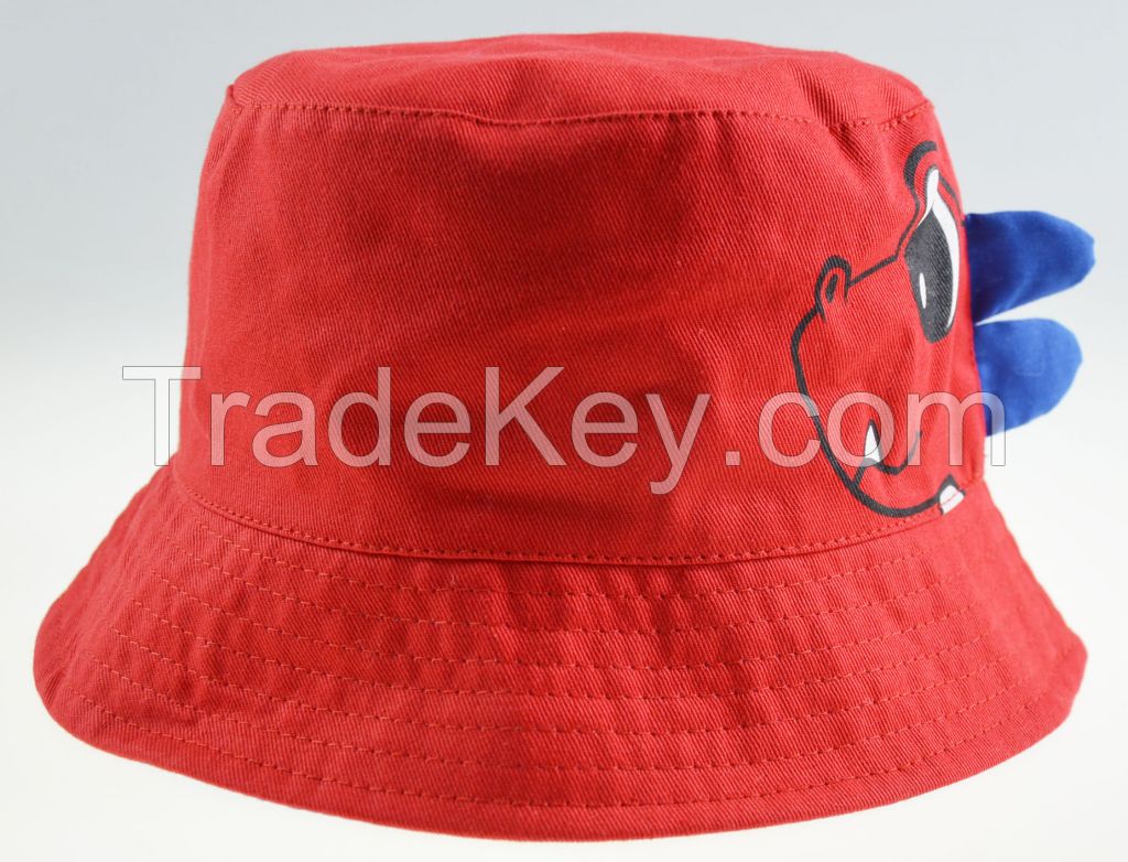 Cartoon casual sun protection bucket hat Unisex BSCI RWS