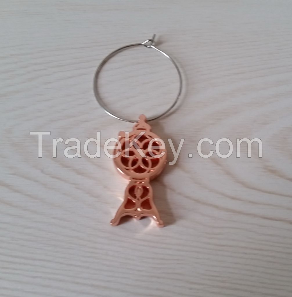 Custom wine charm