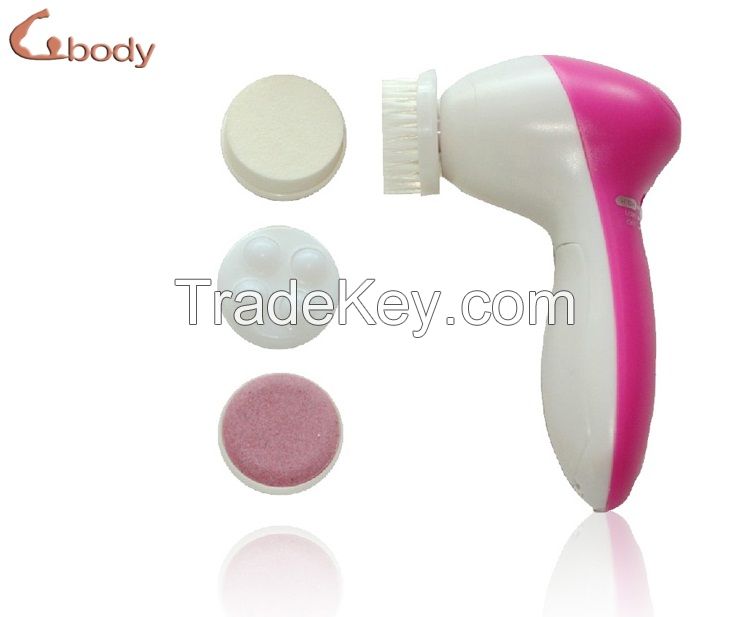 sell 4 in 1 rotating electric facial brush massager