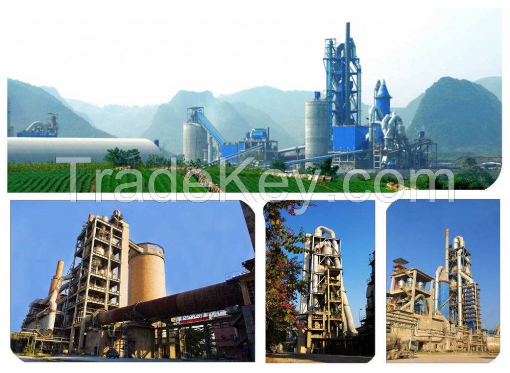 Supply 300tpd-10, 000tpd Cement Plant / Cement Equipment/Cement Production Line