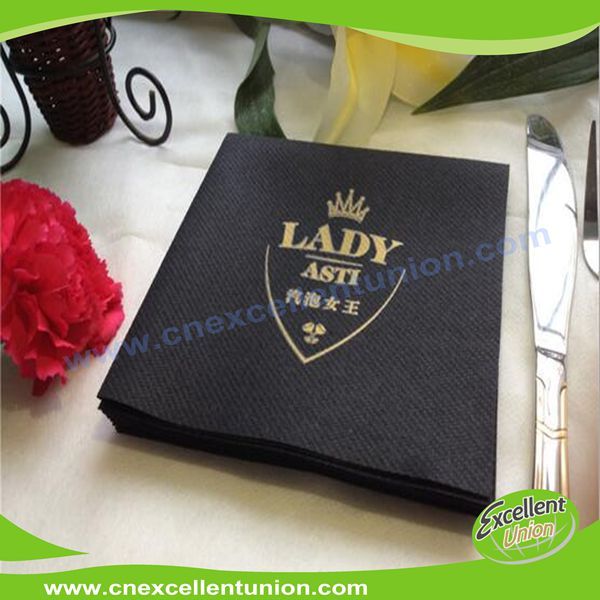 EX-AP-011 Colored Airlaid Paper Napkins, Absorbent Tissue Paper, Airlaid Towels, Airlaid Cutlery Bag