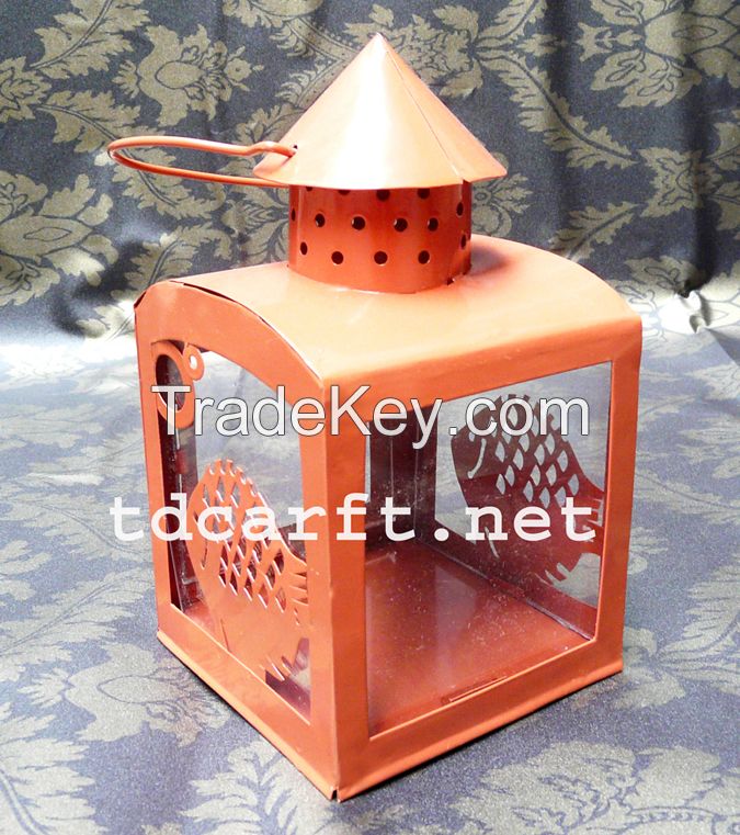 Standing garden lantern