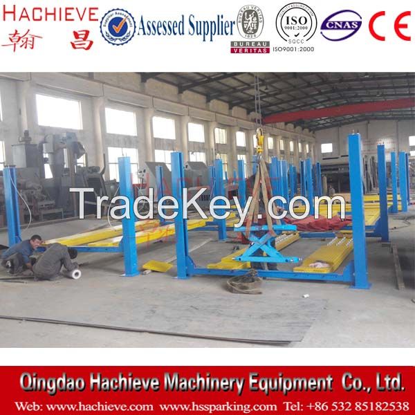 Sell Four Post Car Lift for workshop / wheel alignment lift