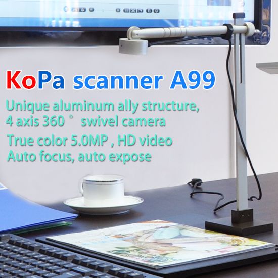 KoPa Portable Document Camera (visualizer)5.0M Color CMOS , HD1080P