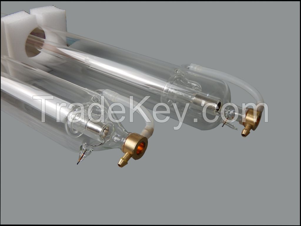 sell co2 laser glass tube from 40watts to 180watts