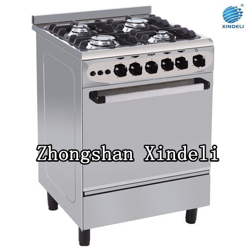 4 gas burners cooking range with oven