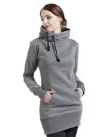 Sell Womens Solid Color Slim Hoodies