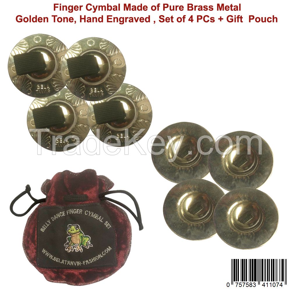 Musical Instrument Finger Cymbal Belly Dance Zills