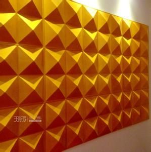 Beautiful Decorative 3D Economic Art Wall Board/Panels