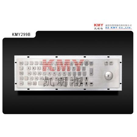 Supply rugged kiosk industrial IP65 metal keyboard