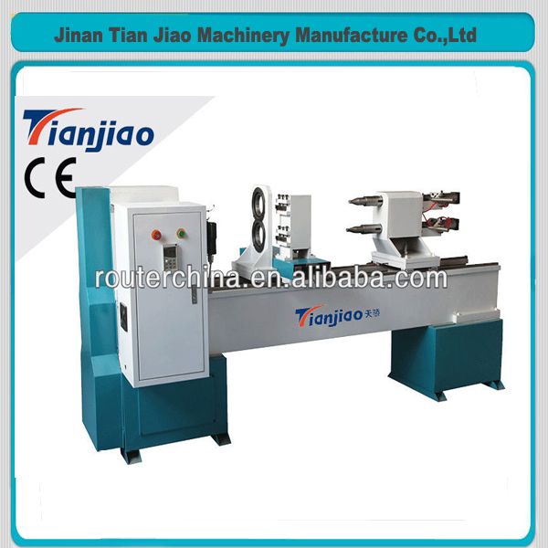 automatic mini cnc wood  turning lathe