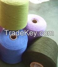 China wholesale color polyester blended yarn