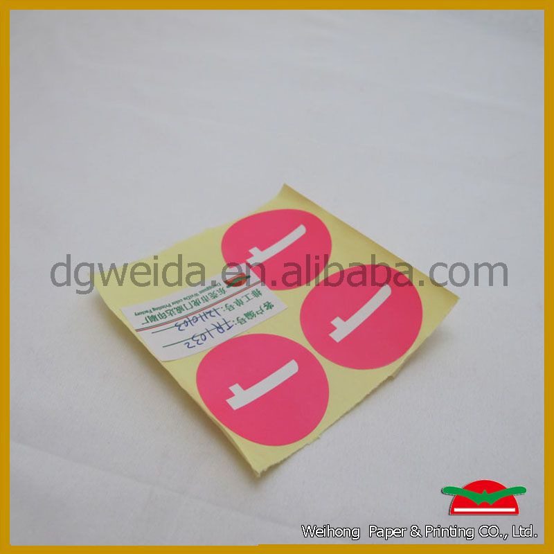 2014 new product factory price with high quality custom  sticker