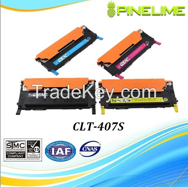 Laser toner cartridge CLT-407S CLT407S For Samsung CLP320/321/325