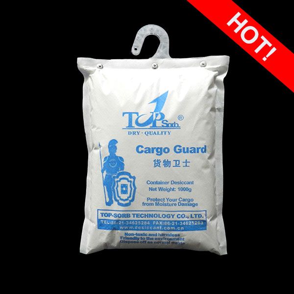 Container Desiccant Cargo Guard 1000, Activated Clay Desiccant, Super Desiccant