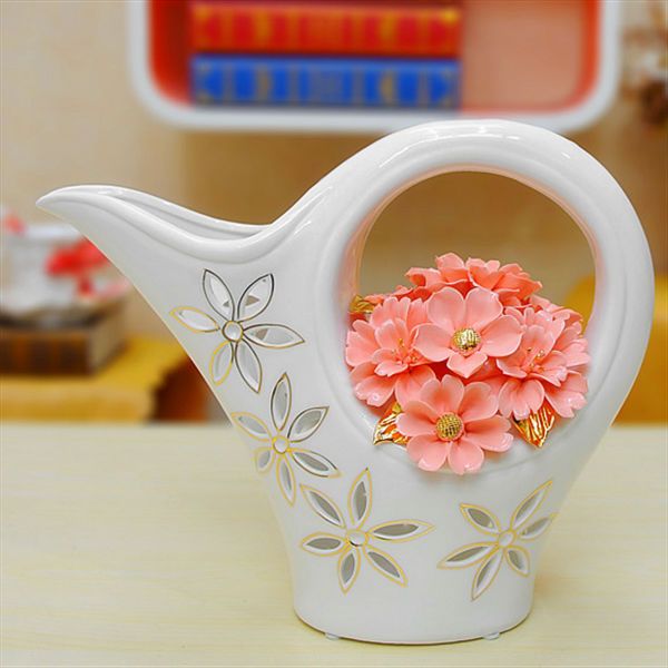 Porcelain Flower Porcelain flower Basket