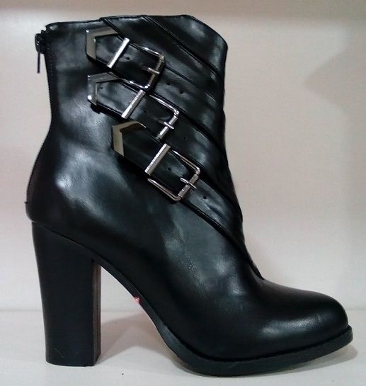 high heeled woman boots