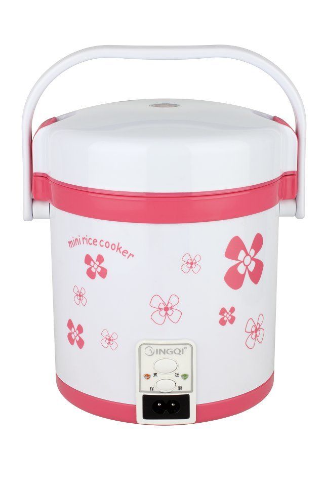 0.9L 200w Unique Promotion Gift Mini electric rice cooker with handle