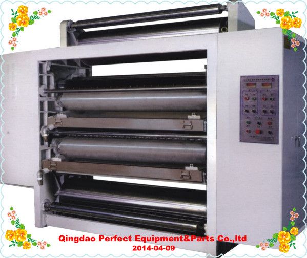 Corrugated paper gluing machine, pasting machine in promotion