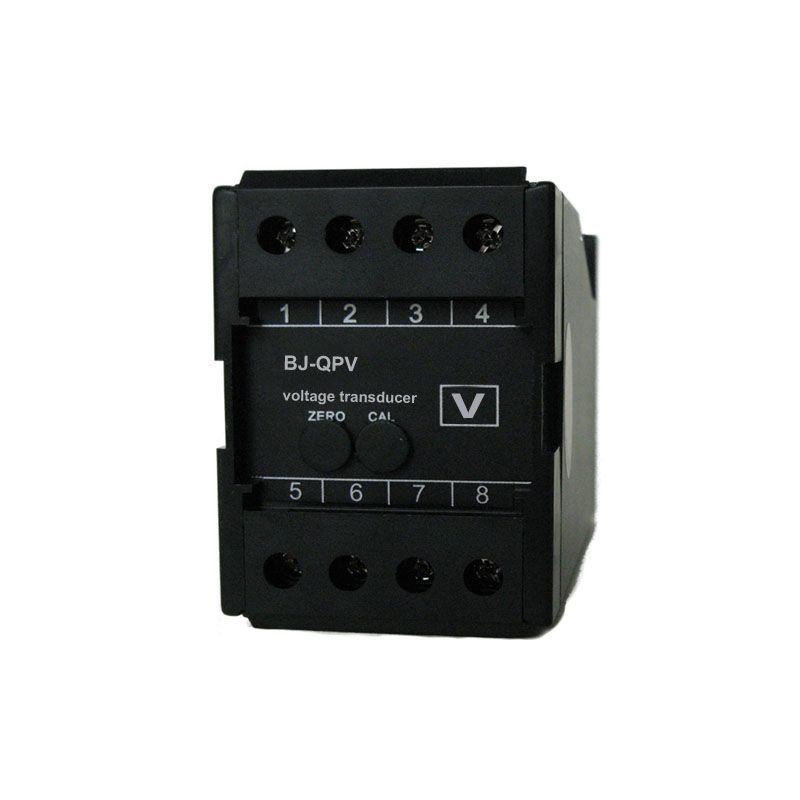 Digital AC Voltage Transducer Voltage Sensor With Din Rail Mounting