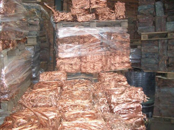 Copper wire scrap 99% -99.99% min high purity