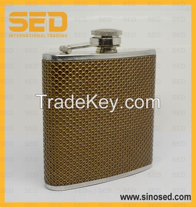 6 Oz Stainless Steel Hip Flask