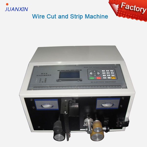 Automatic wire stripping machine