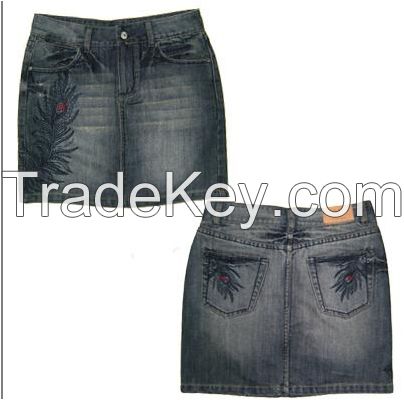 SALE Womens Denim Skirt