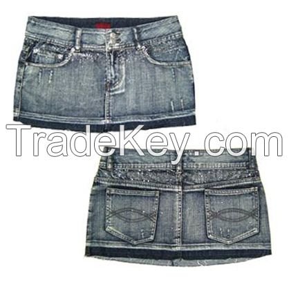 SALE Womens Denim Skirt