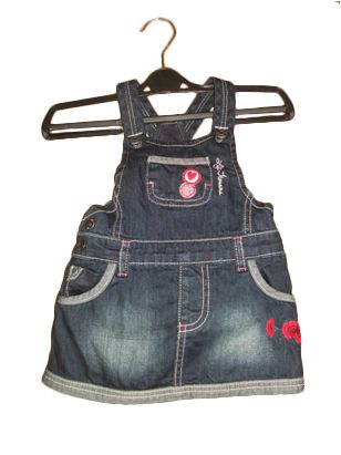 SALE Girls Denim Overall