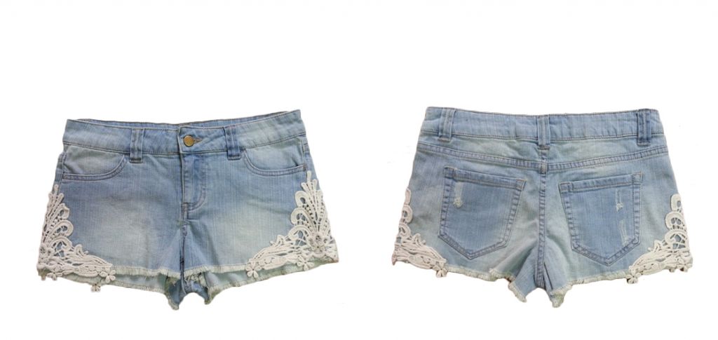 SALE Womens Denim Short Pant