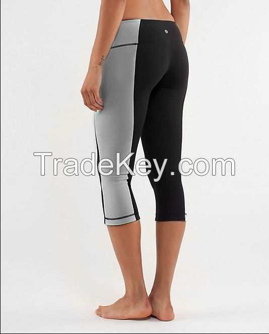 women yoga mid leg Lycra pant