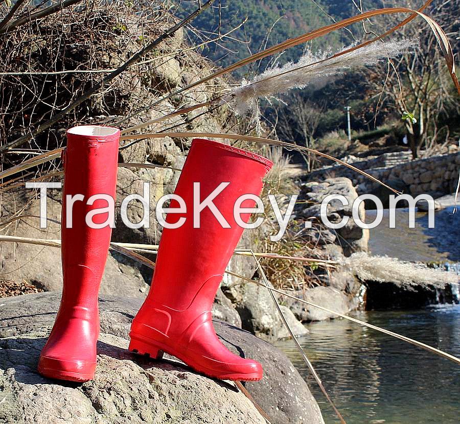 New Fashion Rubber Rain Boots, Ladies' Rubber Boots, Women Rain Boots