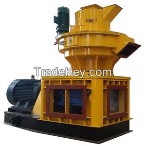 Vertical ring die wood pellet machine  LSHK series biomass pellet machine