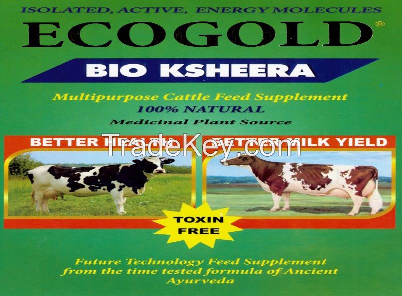 ECOGOLD BIOKSHEERA CATTLE FEED SUPPLEMENT - 100% NATURAL