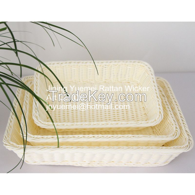 copy rattan bread basket fruit basket