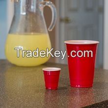 sell manufacture 2oz-16oz double wall disposable plastic party cup for party game beer water