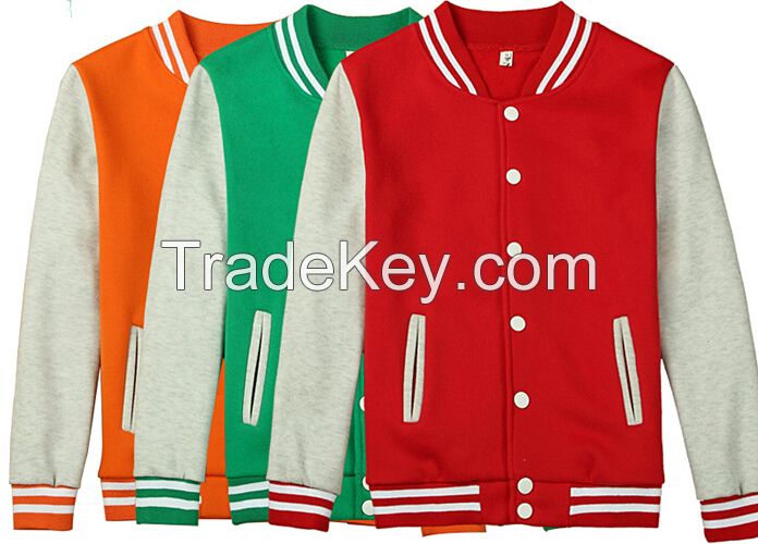 unisex fleece button fly jackets