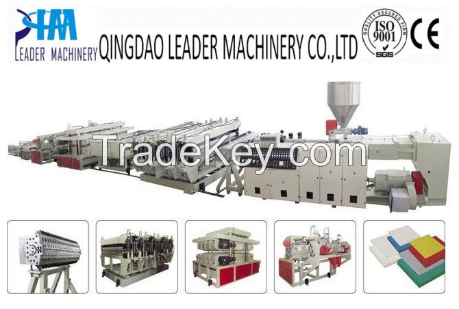 PVC WPC  Celuka/Crust Foam Sheet/Board Extrusion Line